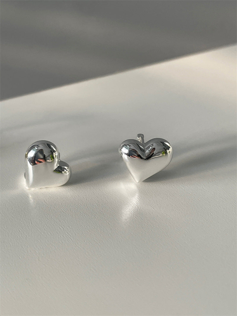 Women's Love Heart Trendy Niche Design Advanced Earrings
