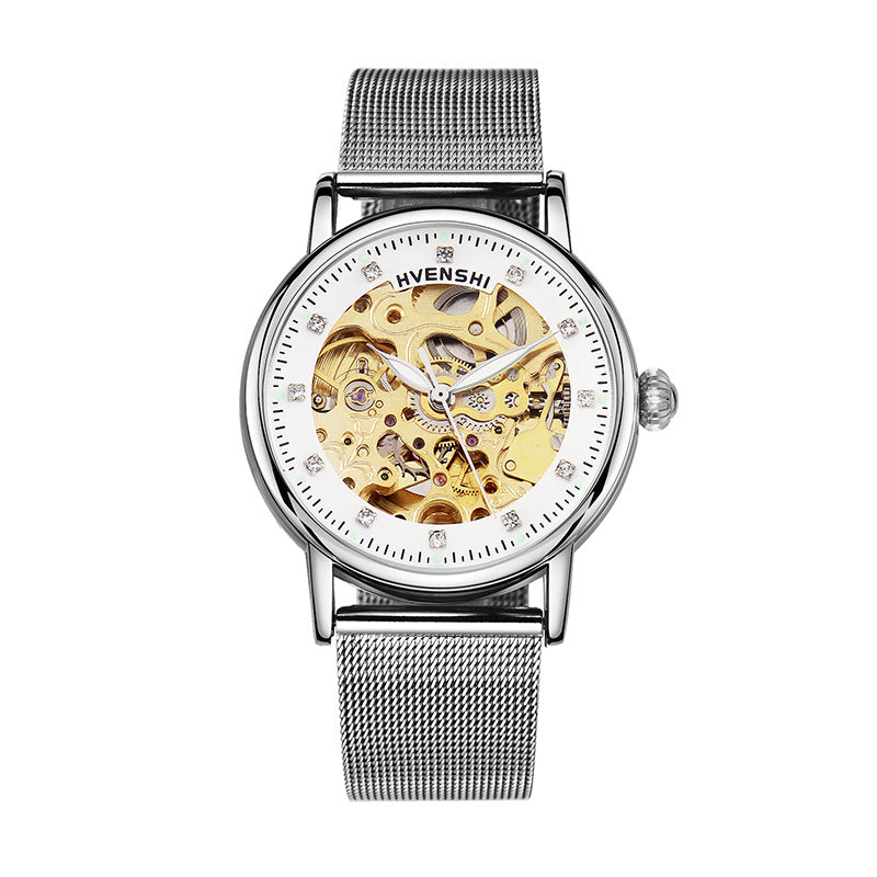 Women's Watch Hollow Luminous Automatic Fashion Business Mechanical Watches