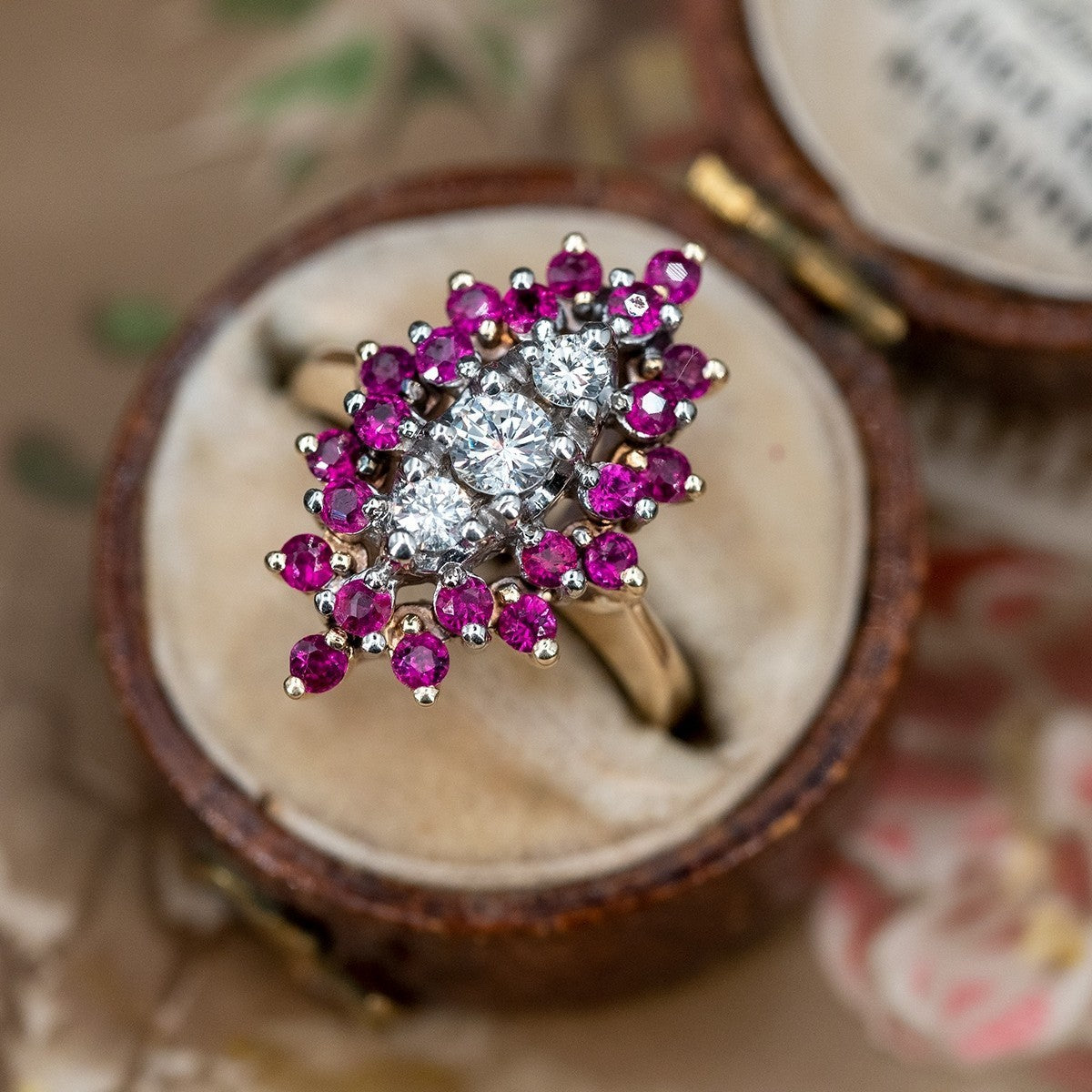 Ornament Over Diamond Fashion Trend Change Rings