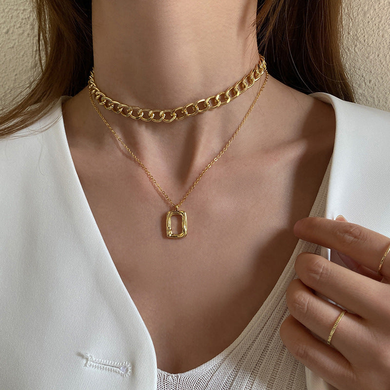 Women's Fashion Simple Light Luxury Cold Style Necklaces