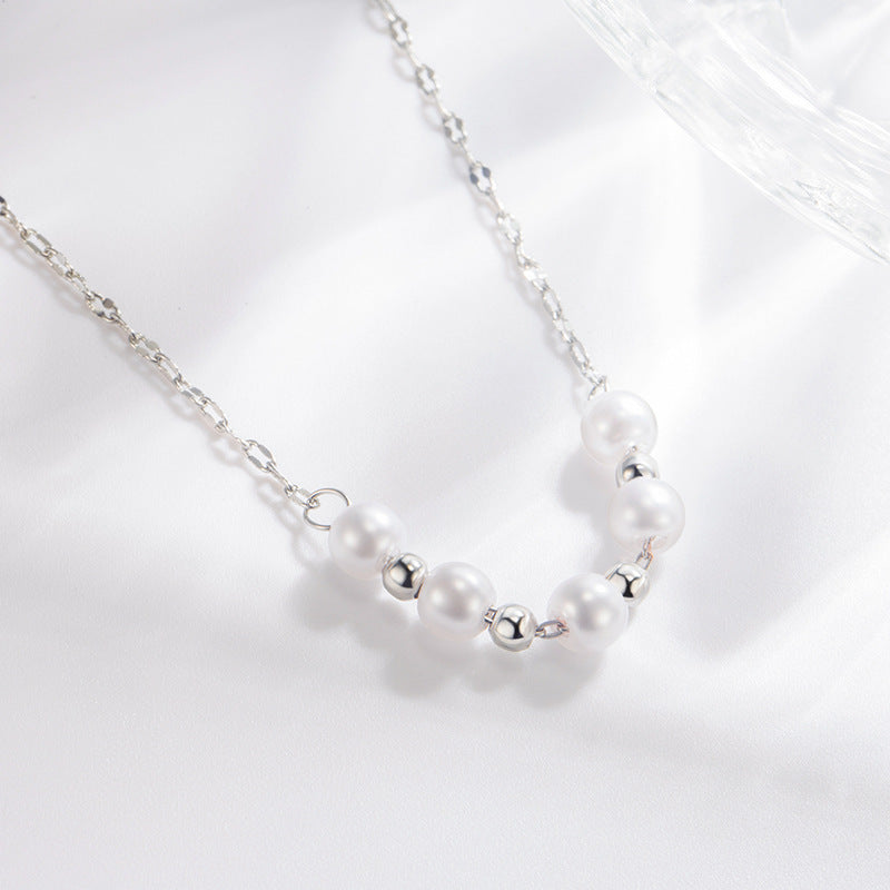 Women's Simple Pearl Niche Design Fashionable Elegant Necklaces