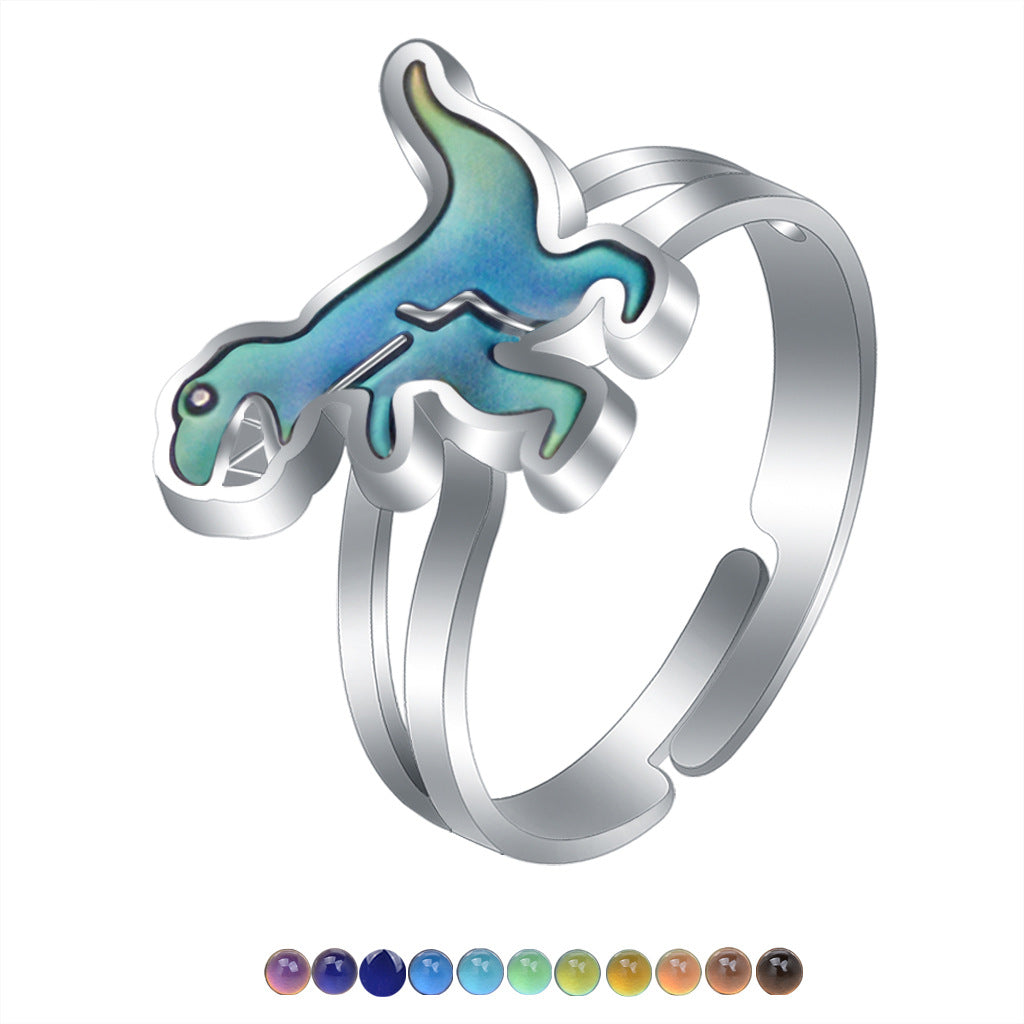 Women's Design Simple Princess Cartoon Cute Animal Rings