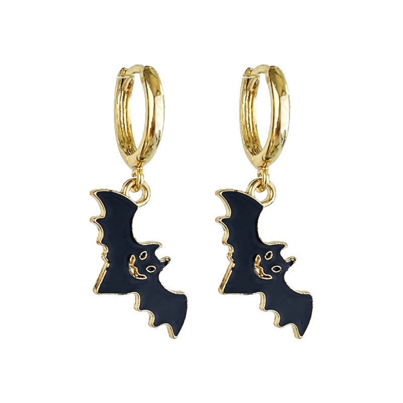 Ghost Bat Thanksgiving Pumpkin Maple Leaf Autumn Rings