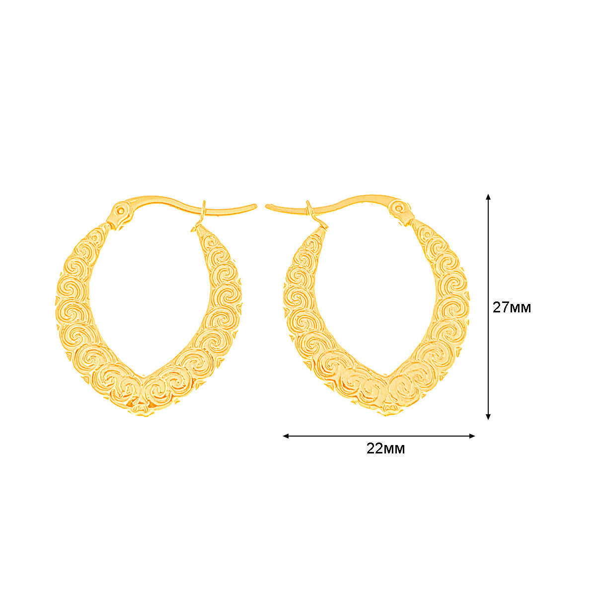 Steel Do Not Fade High-grade French Rings