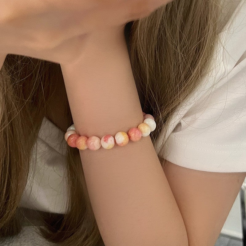 Twin Pearl Light Luxury Minority Exquisite Elastic Bracelets