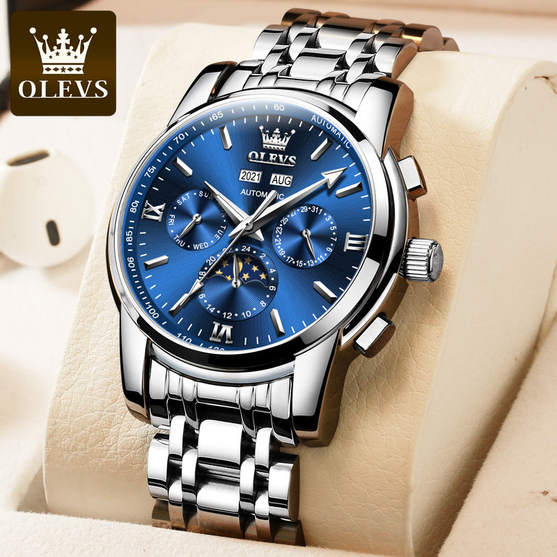 Men's Comfortable Endorsement Automatic Watch Waterproof Mechanical Watches