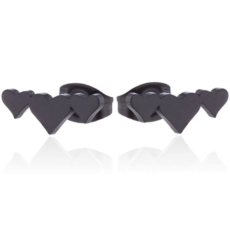 Aloofness Style Stainless Steel Cute Small Animal Fashion Earrings