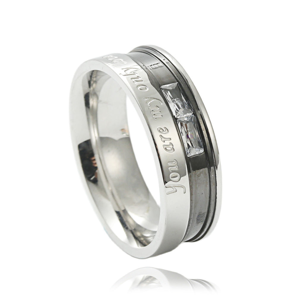 Women's & Men's Couple Vintage Trendy Personality Punk Stainless Rings