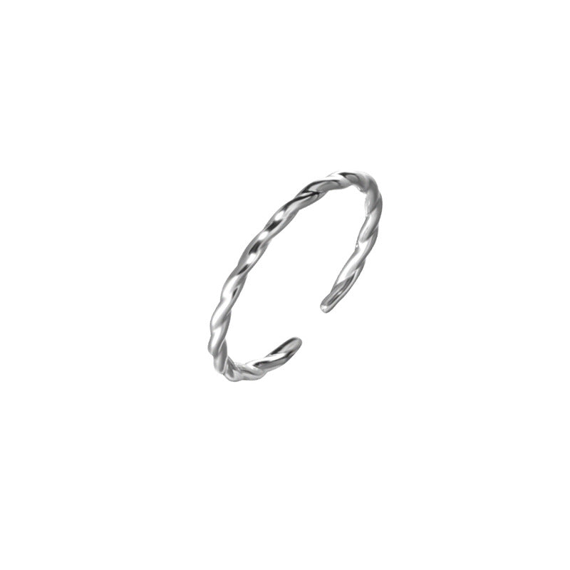 Women's High-grade Light Luxury Cold Open Simple Rings