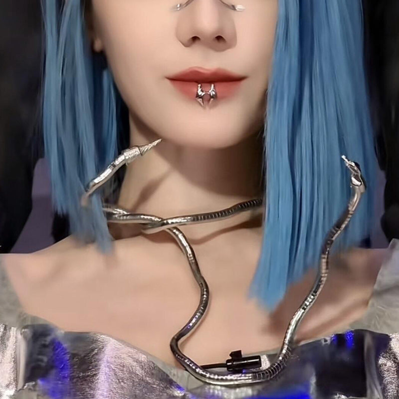 Mechanical Ji Robot Reba Neckband Girlfriend Necklaces