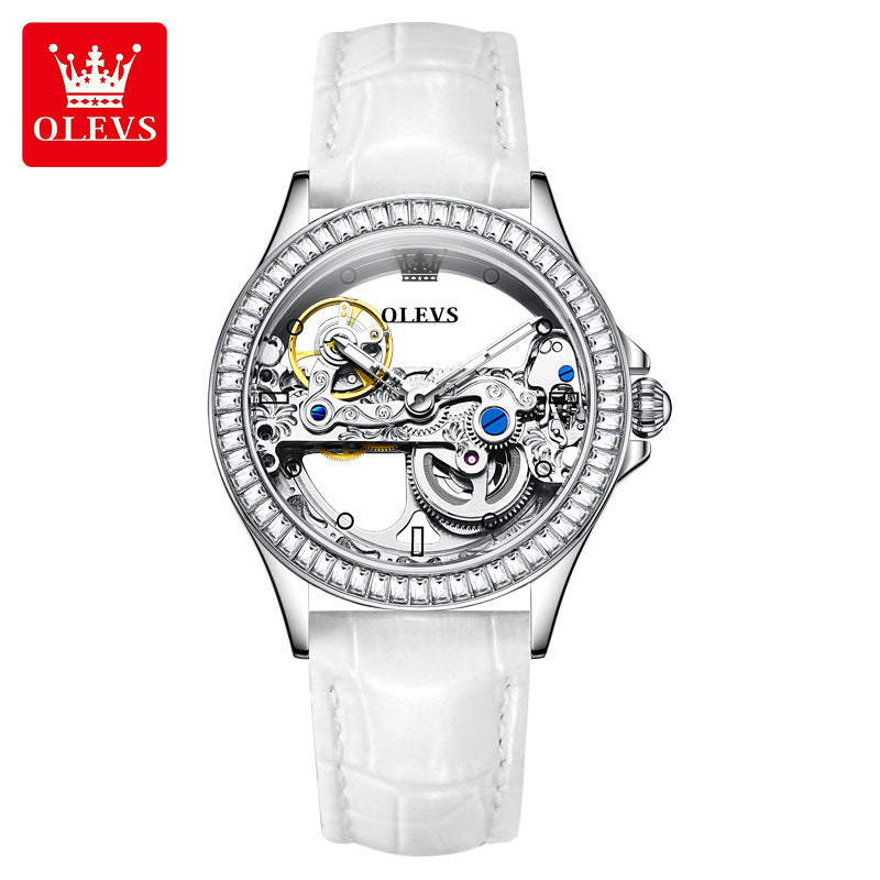Women's Cool Watch Automatic Elegant Diamond Mechanical Watches