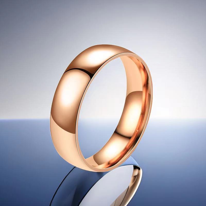 Steel Female Niche High-grade Light Luxury Rings