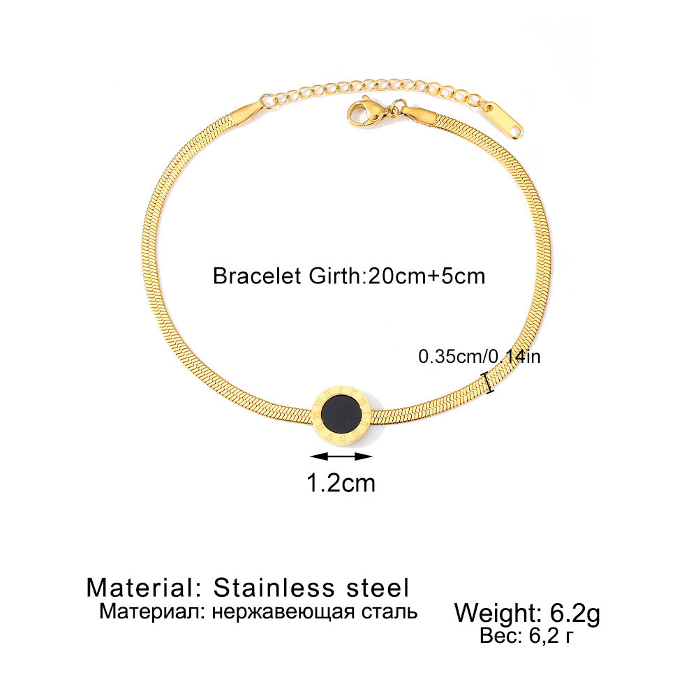 Stainless Steel High-grade Sense Niche Love Bracelets