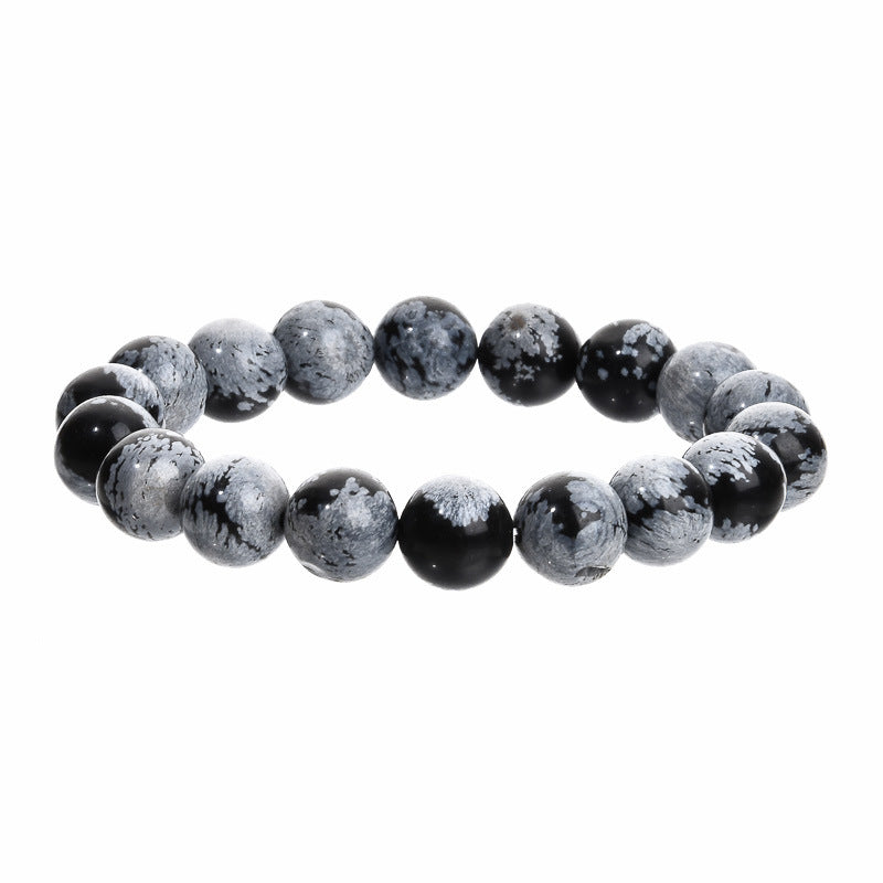 Men's Simple Korean Style Snowflake Retro Girlfriends Bracelets