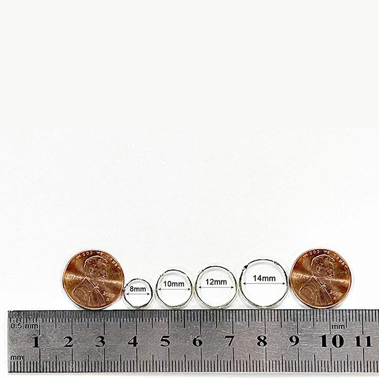 Steel Small Personality Simple Niche Design Earrings