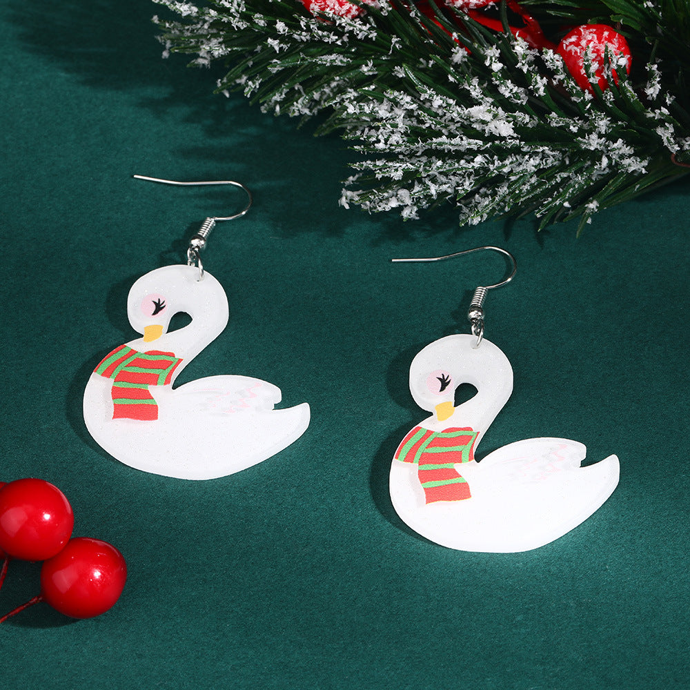 Fully Managed Environmental Protection Acrylic Personalized Earrings