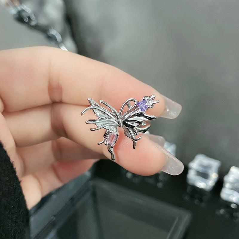 Women's Opening Design Light Luxury Sweet Cool Rings