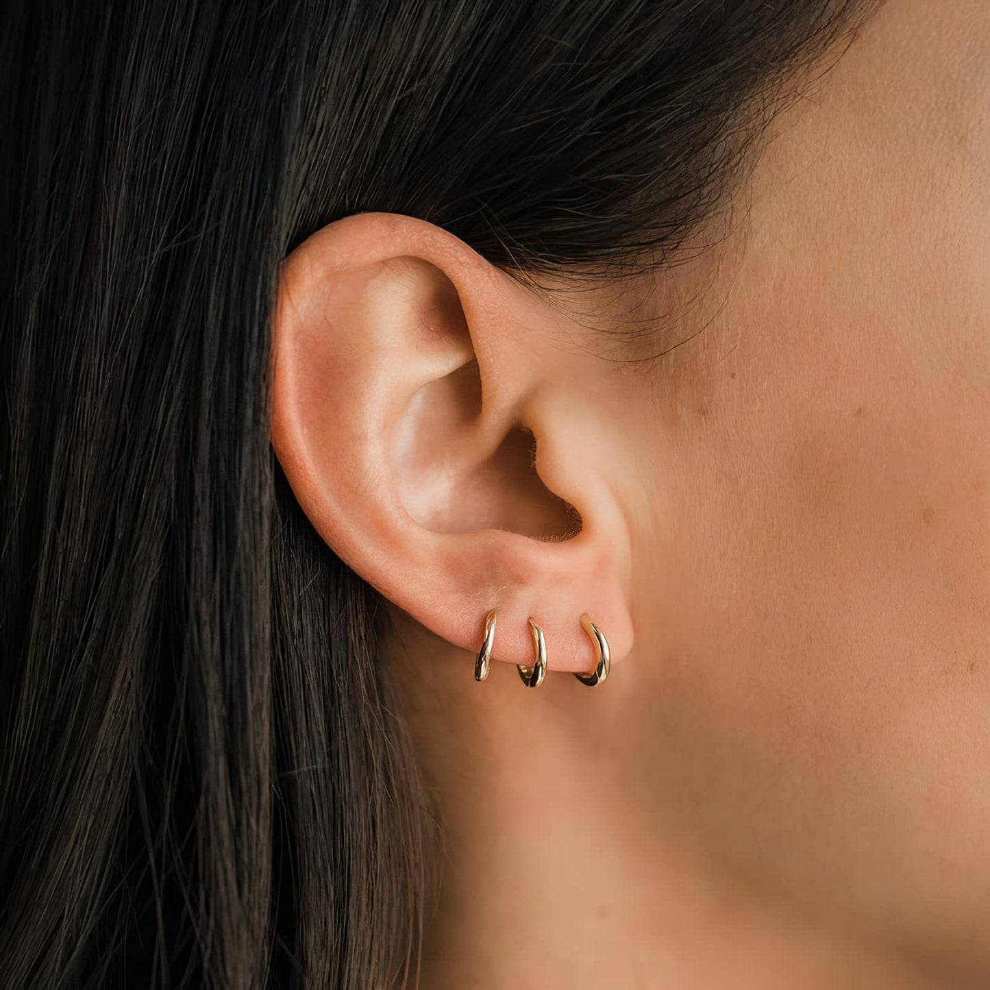 Steel Titanium Ear Clip Trendy Jewelry Earrings