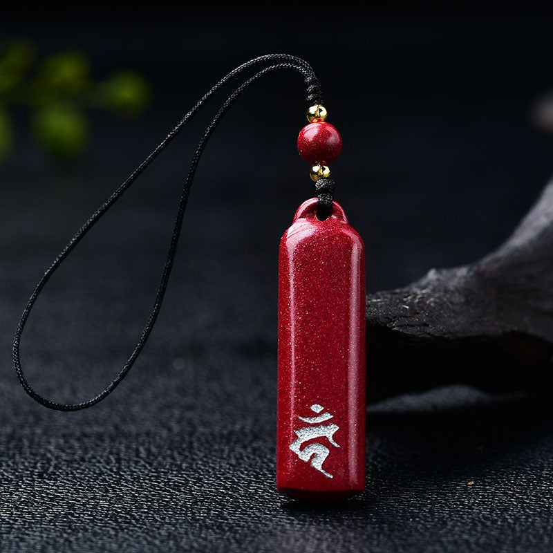 Sand Zodiac Bronzing Patron High Content Cinnabar Buddha Pendants