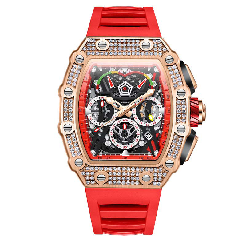 Men's Fashion Design Automatic Watch Live Mechanical Watches