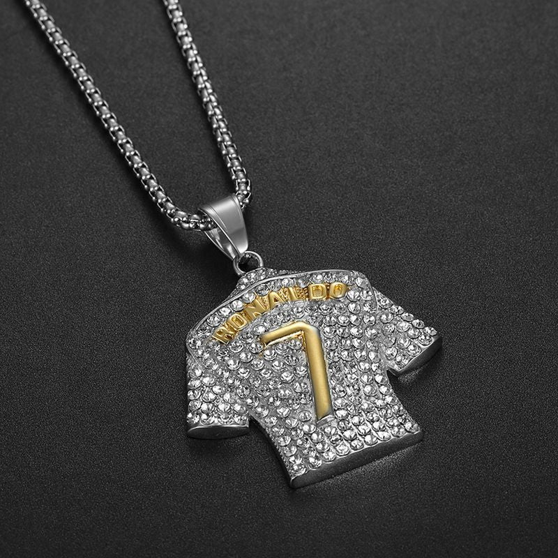 Hop Ear Accessories Titanium Steel Gold-plated Pendants