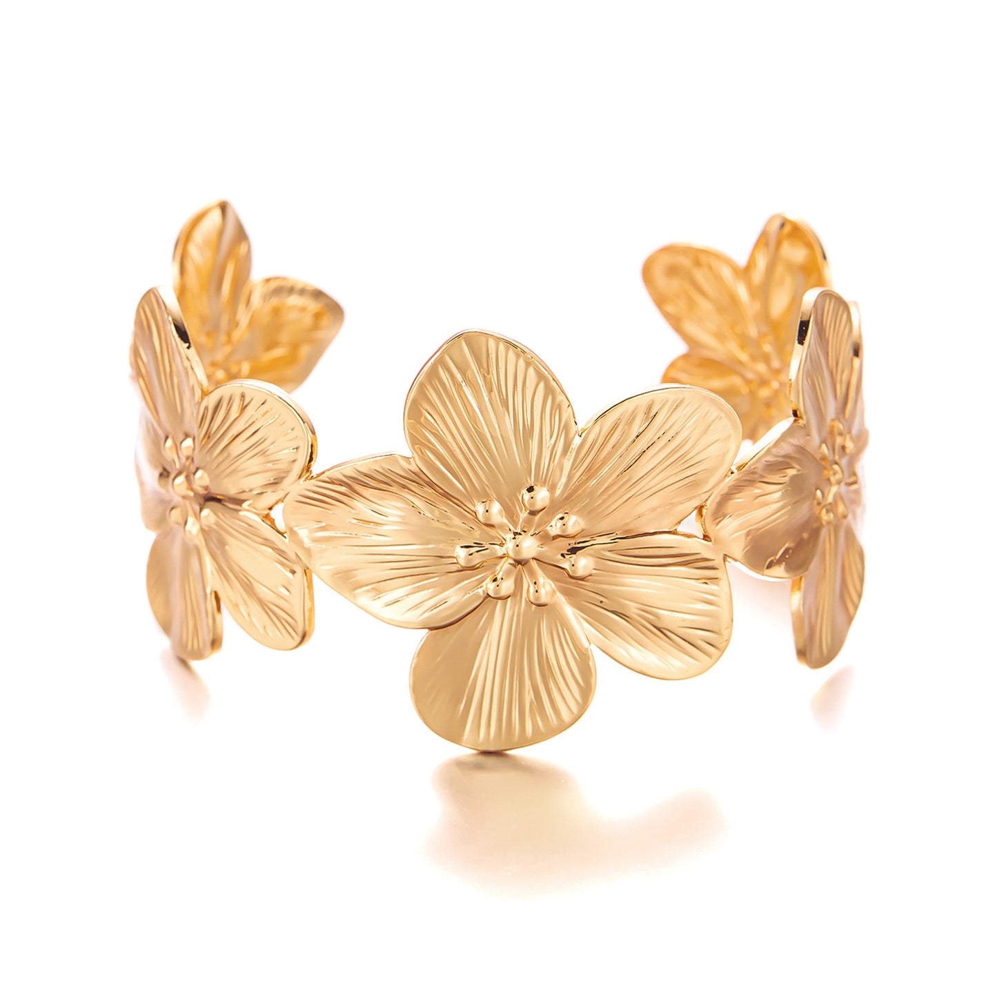Golden Butterfly Flower Summer Beach Holiday Bracelets