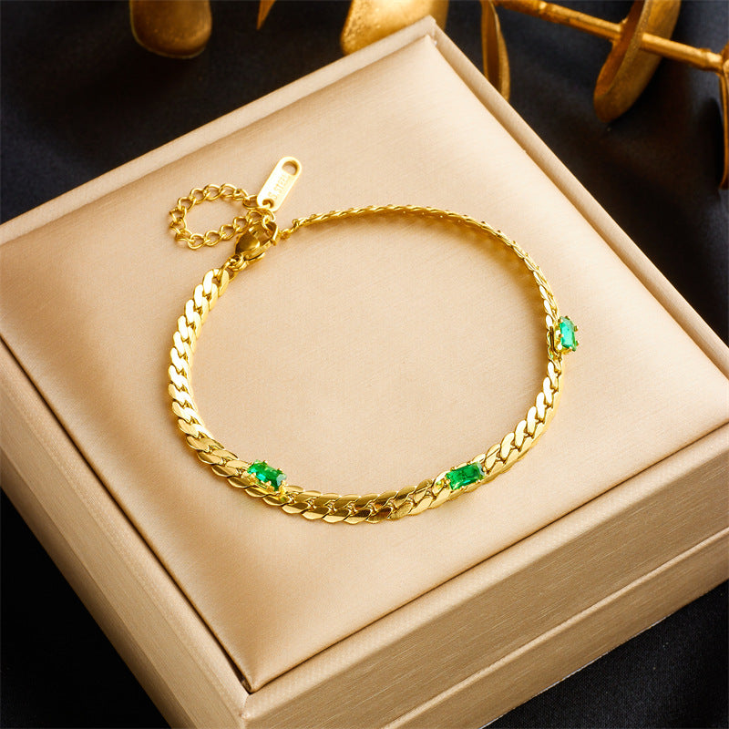 Special Interest Light Luxury High-grade Titanium Steel Bracelets