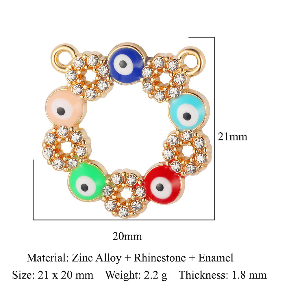 Palm Eyes Alloy Lucky Tree Love Rings