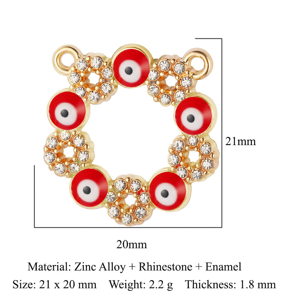 Palm Eyes Alloy Lucky Tree Love Rings