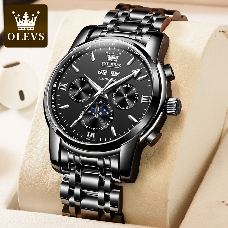 Men's Comfortable Endorsement Automatic Watch Waterproof Mechanical Watches