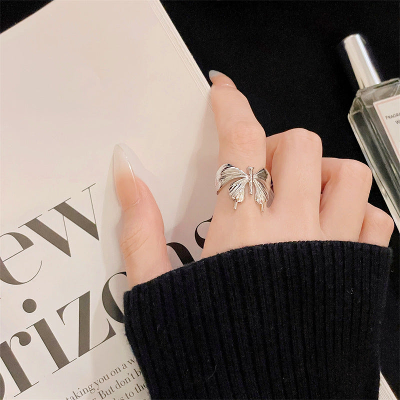 Women's Open Fashion Personalized Niche Design Style Mild Luxury Rings