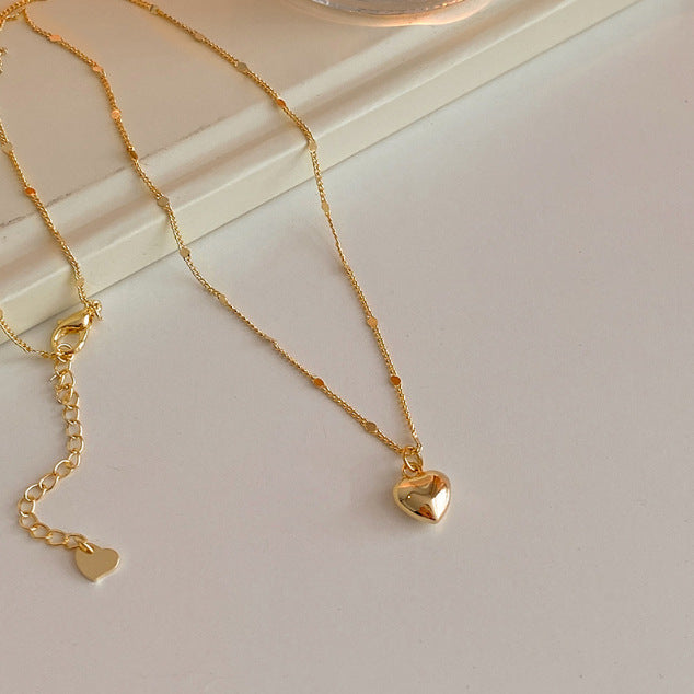 Personality Trendy Cute Love Titanium Steel Necklaces