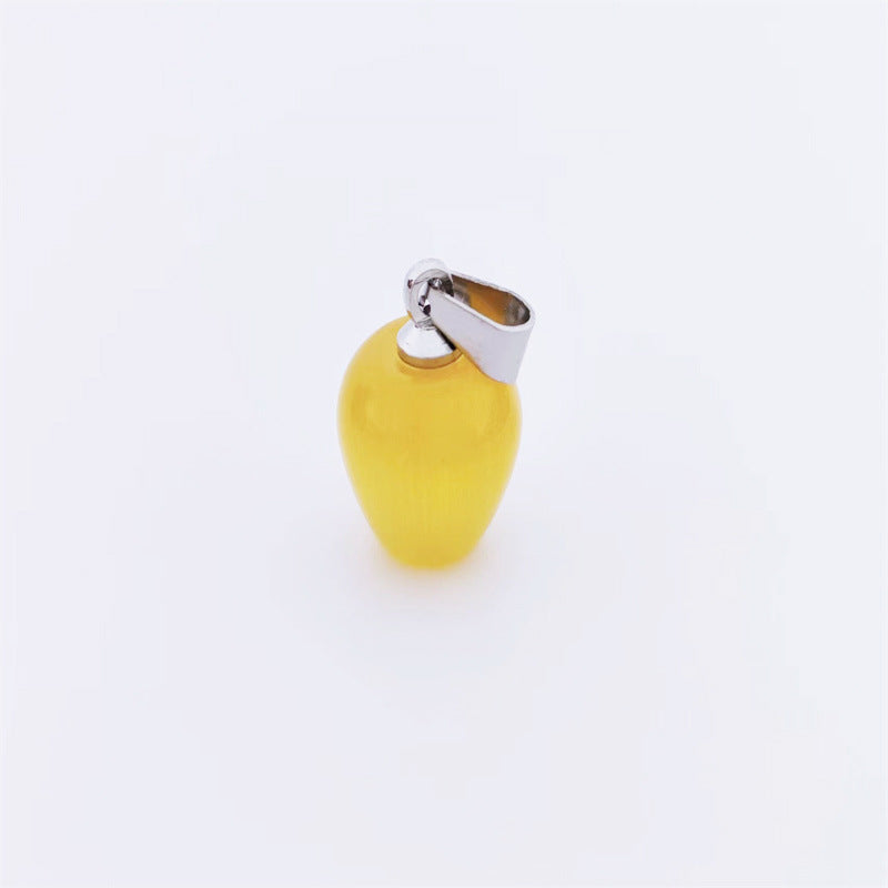 Cat Eye Little Apple Korean Fashion Simple Christmas Pendants