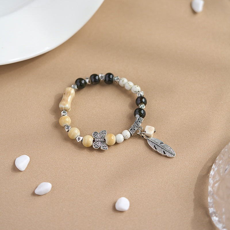 Women's Ceramic Niche High-grade National Style Chinese Bracelets