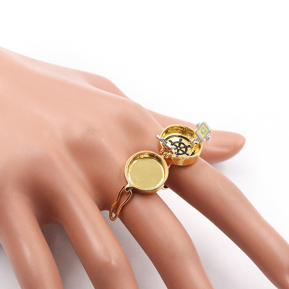 Star Friends Can Open Cute Cartoon Rings