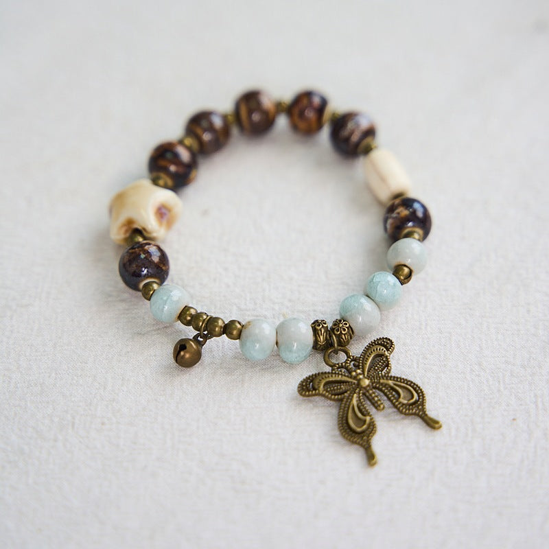 Women's Ceramic Niche High-grade National Style Chinese Bracelets