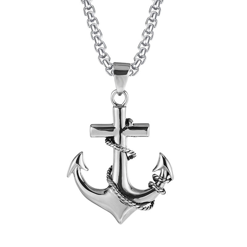 Men's Ornament Titanium Steel Motorcycle Trendy Vintage Necklaces