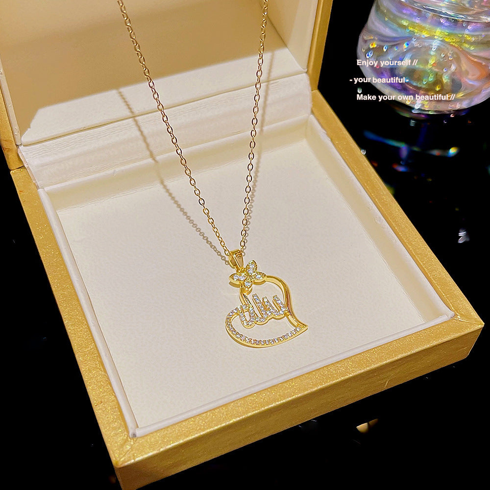 Women's Versatile High-grade Zircon Light Luxury Minority Necklaces