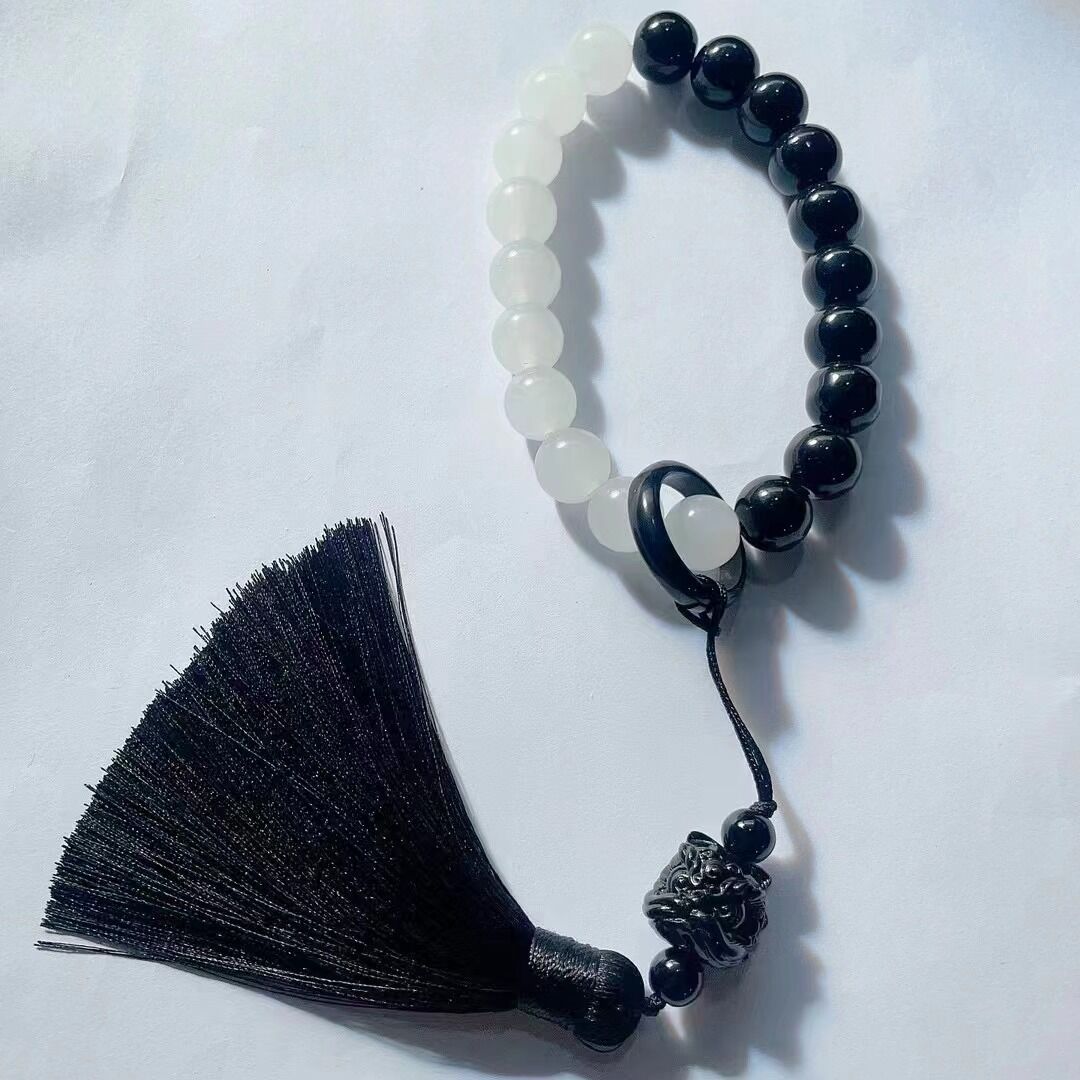 Jade Light Luxury Cat's Paw Elastic Size Bracelets
