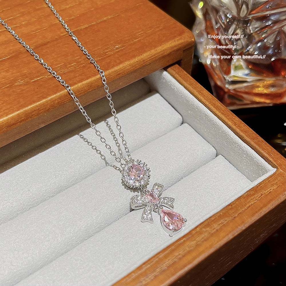 Women's Versatile High-grade Zircon Light Luxury Minority Necklaces