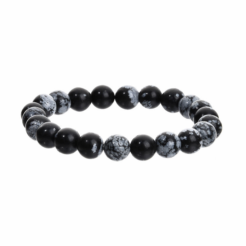 Men's Simple Korean Style Snowflake Retro Girlfriends Bracelets