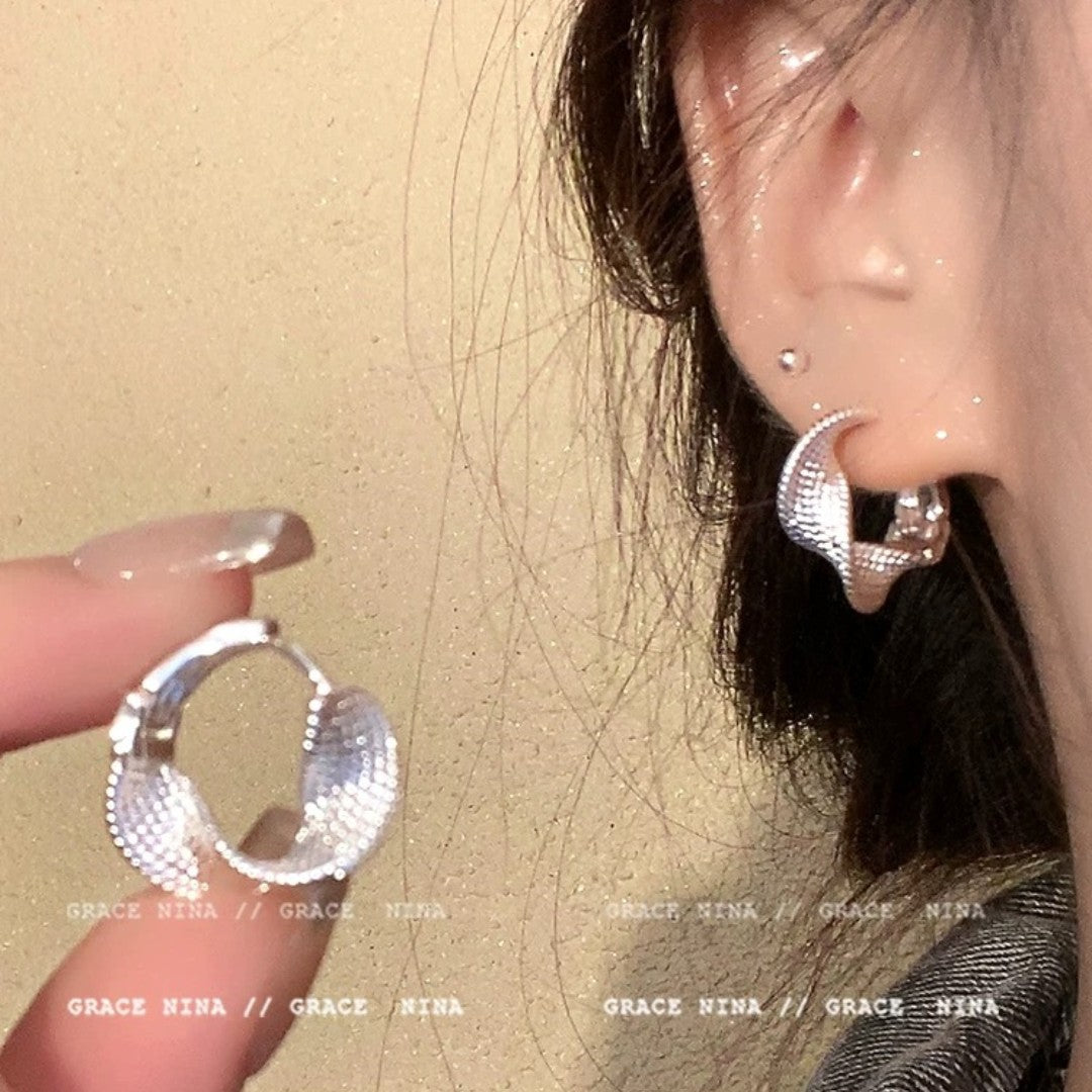 It's Twisted Twist High-grade Female Korean Earrings