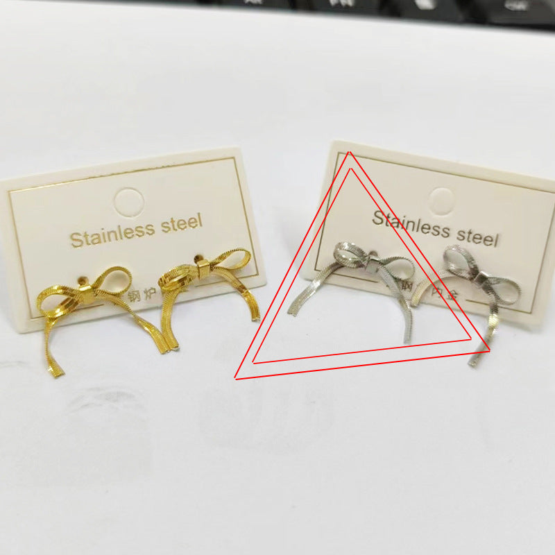 Pretty Elegant Attractive Bow Ear Suit Necklaces