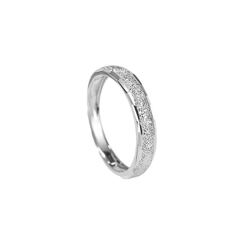 Women's & Men's Brightening Carven Design Light Luxury Minority High Sense Chinese Rings