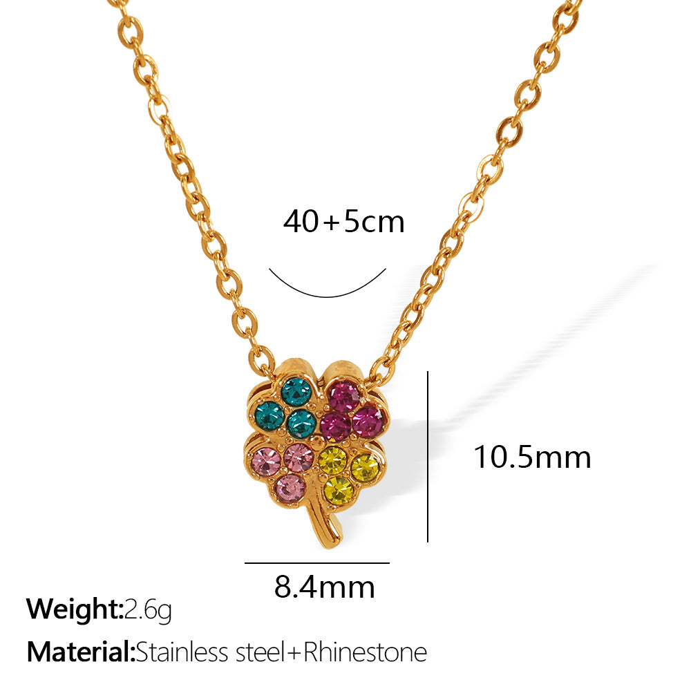 Sweet Cute Style Clover Five-pointed Star Simple Fashion Necklaces
