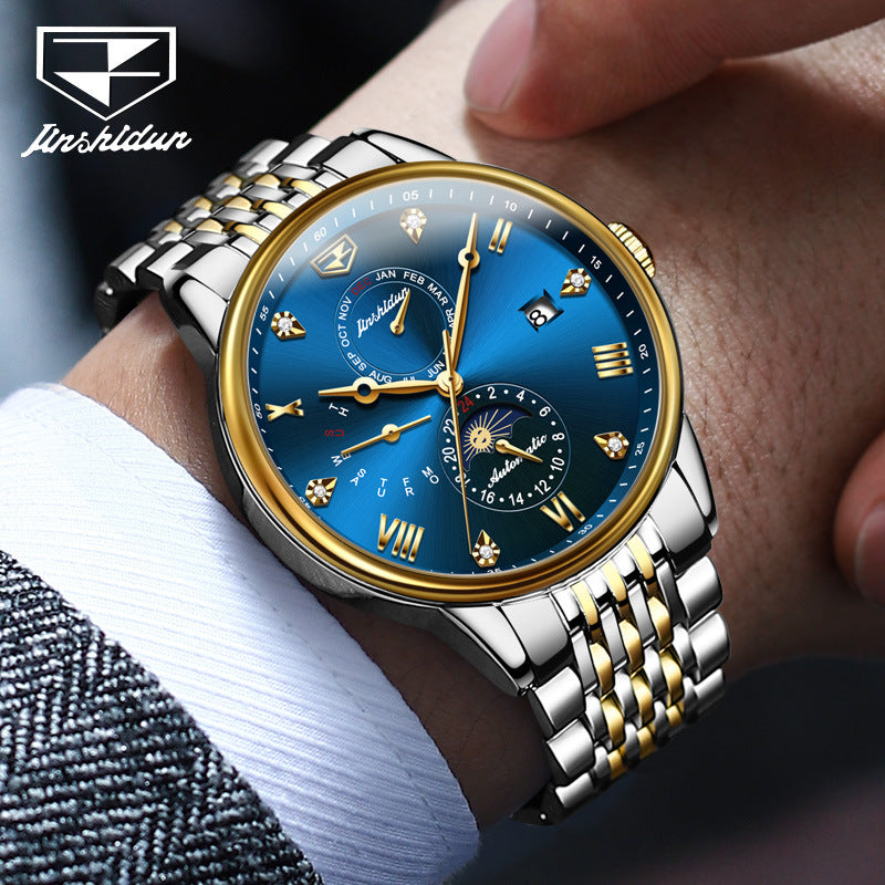 Men's Automatic Watch Classic Business Multifunction Mechanical Watches