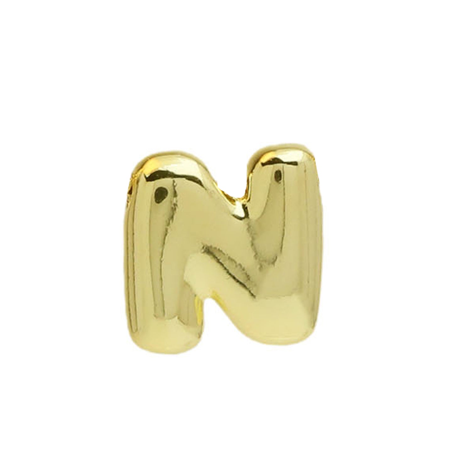 Gold Copper Bubble Balloon English Name Pendants