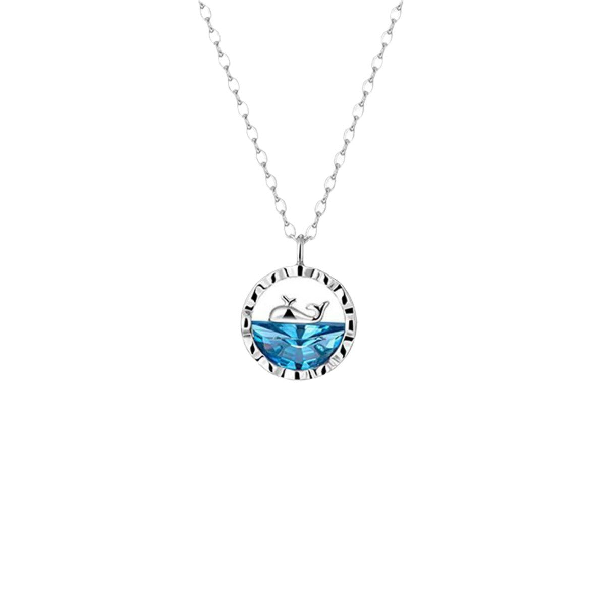 Women's Temperament Full Zirconium Micro Inlay Simple Pendants
