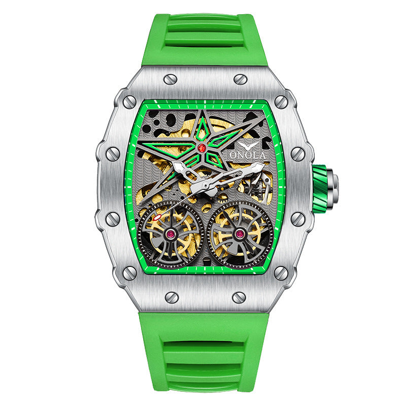 Men's Watch Rudder Flywheel Hollow Automatic Mechanical Watches