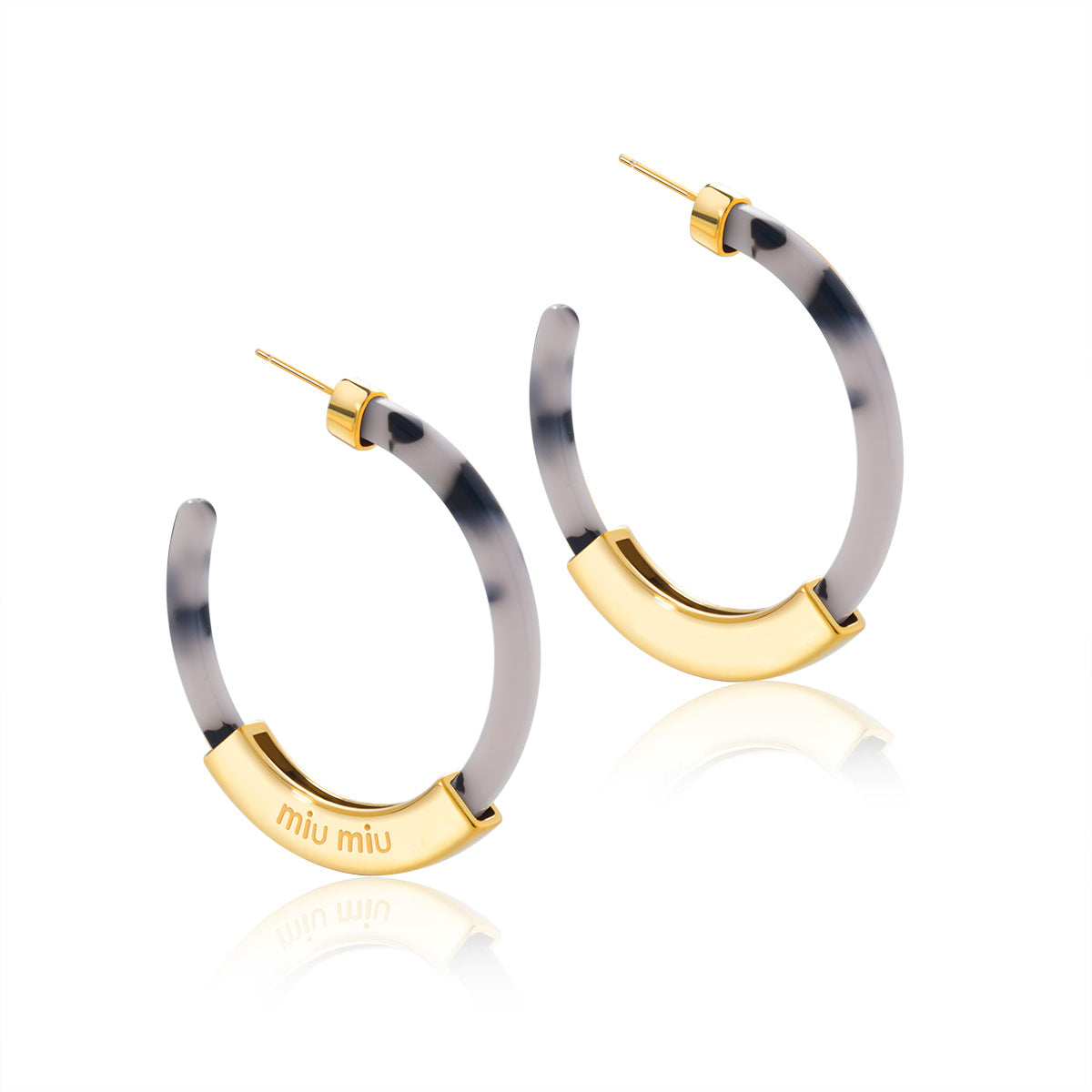 Women's Print Open Ear Fashion Exaggerated Bohemian Style Earrings